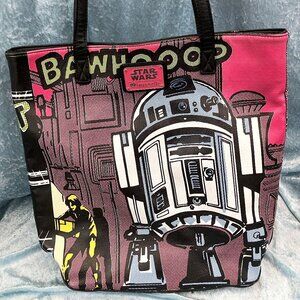 Disney x Loungefly Star Wars R2-D2 Droid Tote Bag Purse EUC Limited Edition
